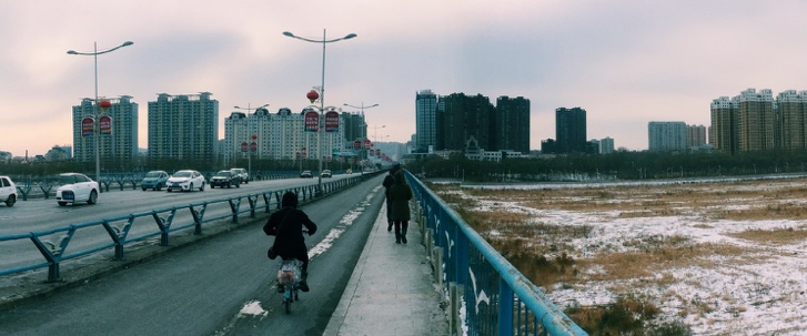 Crossing the Ling He in Jinzhou