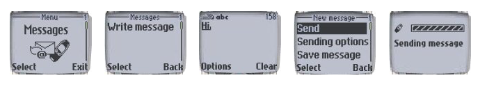 Old SMS UI