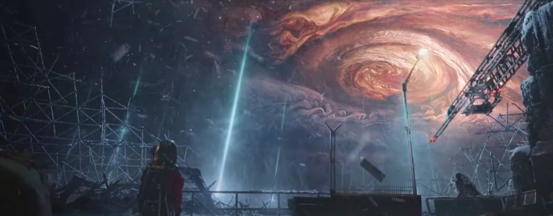 Jupiter in Wandering Earth